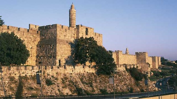 Citadel and Tower of David (founded in 2nd century BC), Old City of Jerusalem. Archaeologists believe Herod's palace stood in this location during the first century AD. (Getty)