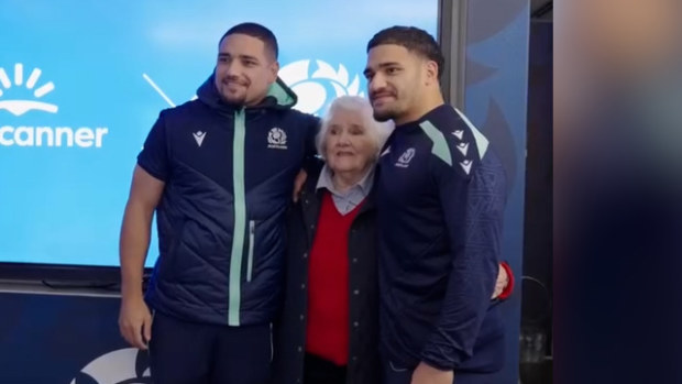 The Tuipulotu brothers were surprised by their grandmother.
