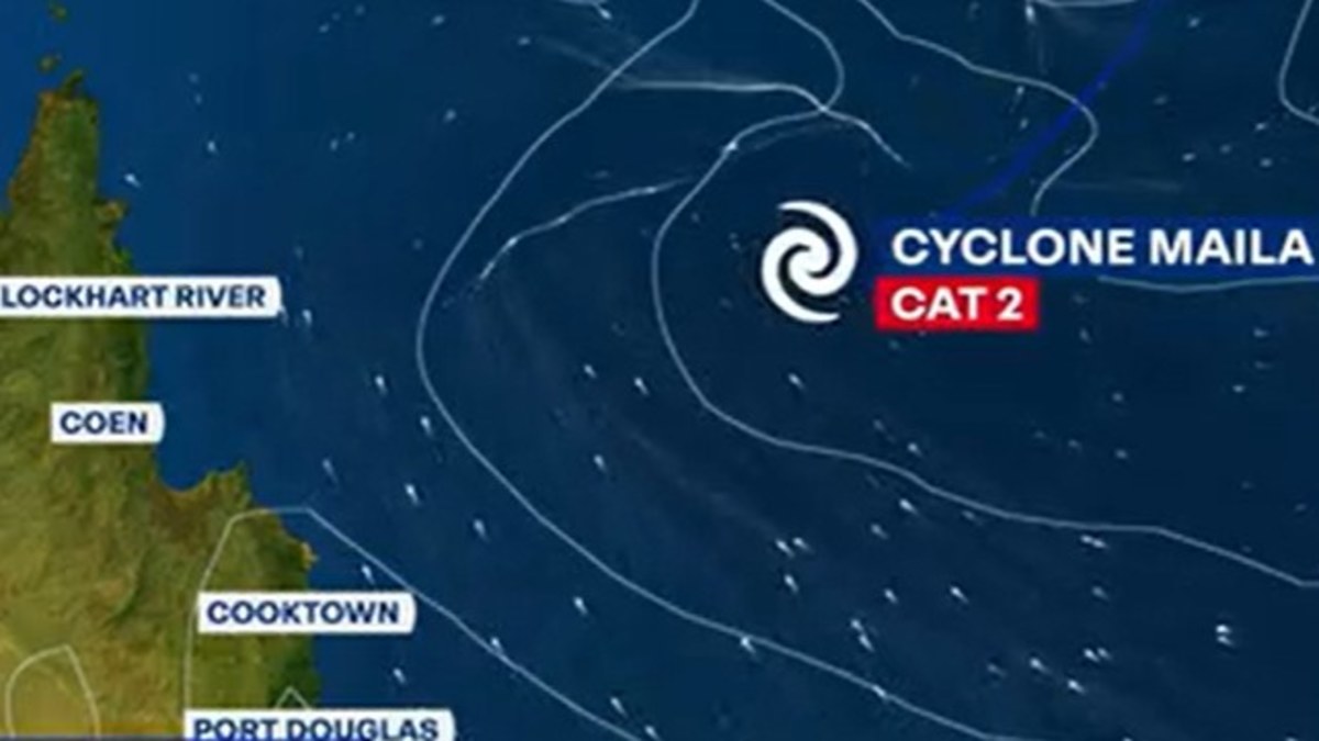 Queensland weather update: Severe Tropical Cyclone Maila moving towards ...