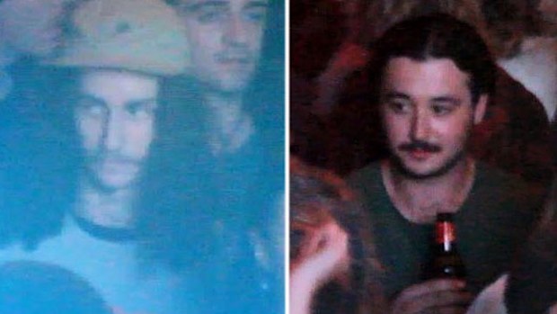 The two men Victoria Police are seeking in connection with the assault on Elliot Harvey. (Photos: Victoria Police).