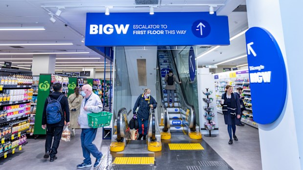 The new BIG W at Sydney's Town Hall station is open.
