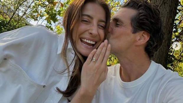 Andy Lee and Rebecca Harding announce engagement