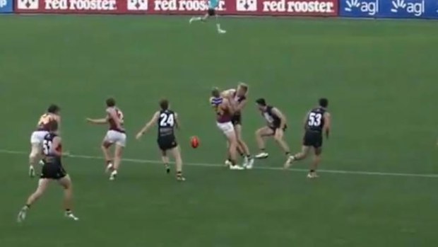 Alix Tauru's rough conduct that resulted in a four-game ban