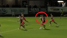 Parker is under fire for this bump.