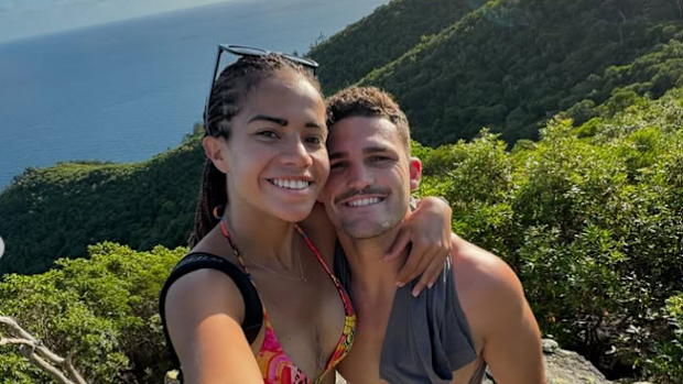 Nathan Cleary and Mary Fowler holiday in QLD