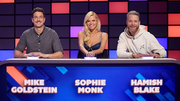 The Hundred With Andy Lee Season 8 2025 Mike Goldstein, Sophie Monk and Hamish Blake