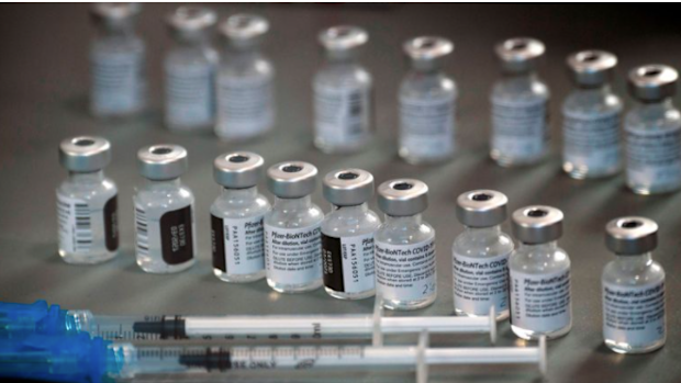 Pfizer has responded to reports a Queensland police officer was hospitalised in Brisbane with blood clots three days after receiving the companies coronavirus vaccine.