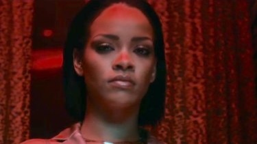 Rihanna Steps Into The Tub For Famous Psycho Shower Scene
