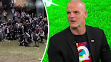Ian Roberts speaks out against the "run it straight" challenge.