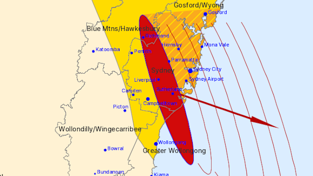 Thunderstorms set to roll through Sydney.
