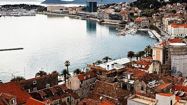 The Croatian town of Split. (Getty)