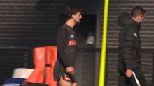 Josh Daicos left the track early with calf soreness.