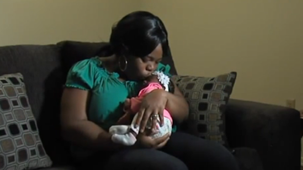Mum gives birth to baby without knowing she was pregnant