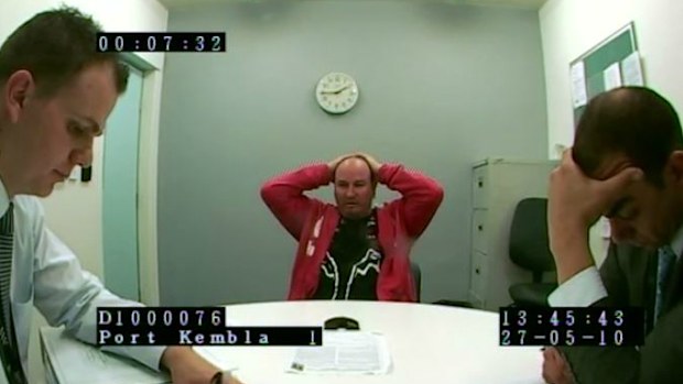 Never-before-seen police video with babysitter Adam Boardman in 2010, who is now serving a minimum six years behind bars for assaulting a six-month-old baby.