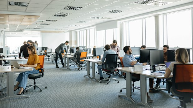 Office space stock image