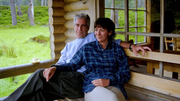 This undated photo released by the U.S. Department of Justice shows Jeffrey Epstein and Ghislaine Maxwell. (U.S. Department of Justice via AP)