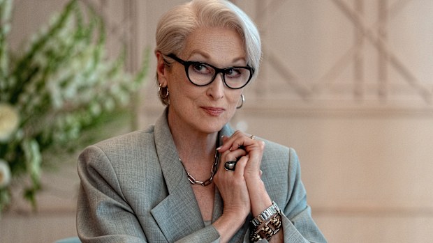 (L-R): Meryl Streep as Miranda Priestly in 20th Century Studios' THE DEVIL WEARS PRADA 2. Photo courtesy of 20th Century Studios. © 2026 20th Century Studios. All Rights Reserved.