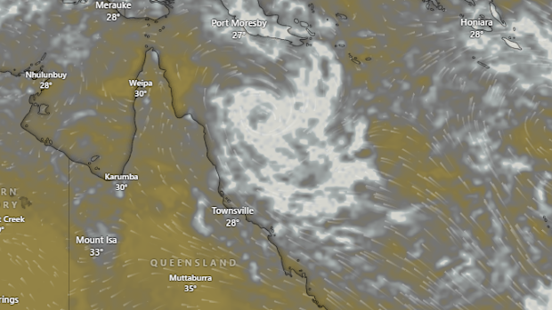 Potential Cyclone off Queensland coast