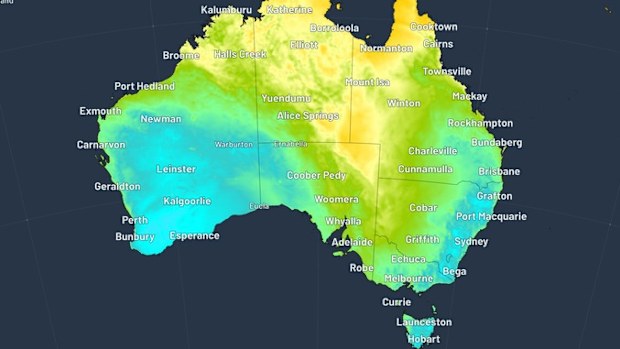 A cold front is set to roll across southern Australia this week.