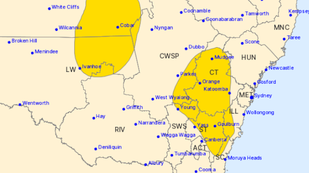 New weather map thunderstorm warnings 
