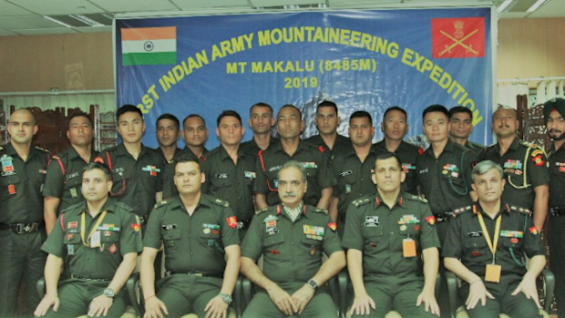 The Indian army tweeted pictures purporting to be of "Yeti" footprints in the snow near the foothills of Nepal.