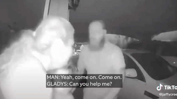 Neighbours save woman from house fire through security camera
