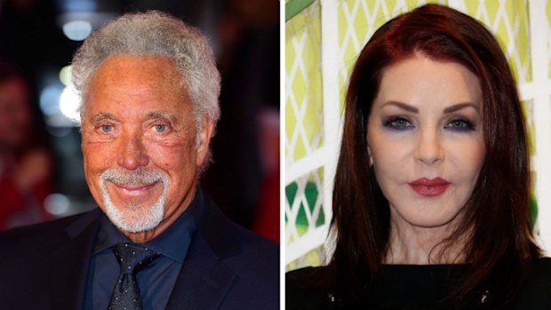 Rumours of romance between Tom Jones and Priscilla Presley continue to buzz.