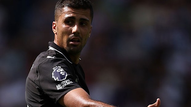 Rodri of Manchester City reacts.