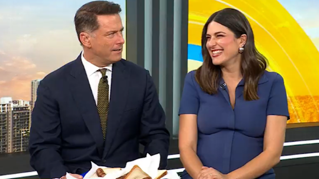 Karl Stefanovic Sarah Abo April Fools Day prank Today Show April 1, 2026