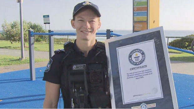 Jade Henderson Guinness World Records pull-ups Today Show November 12, 2025