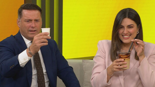 Karl Stefanovic Sarah Abo Vegemite lattes Today Show March 12, 2025