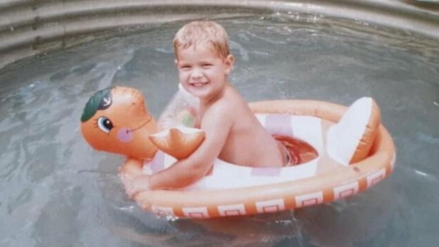 Michael Atkinson Weekend Today host childhood photo