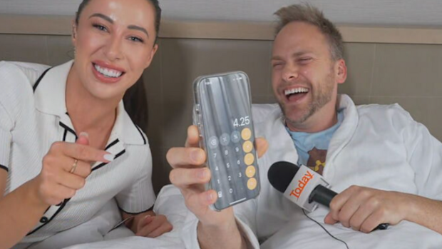 Tim Davies Logies morning after hangover Today Show August 4, 2025