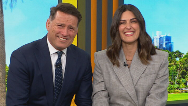 Karl Stefanovic Sarah Abo Today Show July 18, 2025