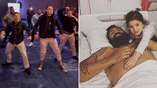 Mose Masoe's farewell haka, and him in hospital last year.