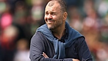 Michael Cheika at Welford Road Stadium in Leicester.