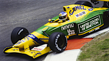 SPA-FRANCORCHAMPS, BELGIUM - AUGUST 30: Michael Schumacher, Benetton B192 Ford during the Belgian GP at Spa-Francorchamps on August 30, 1992 in Spa-Francorchamps, Belgium. (Photo by LAT Images)