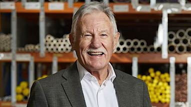9. John, Alan (pictured) and Bruce Wilson - $6.6 billion