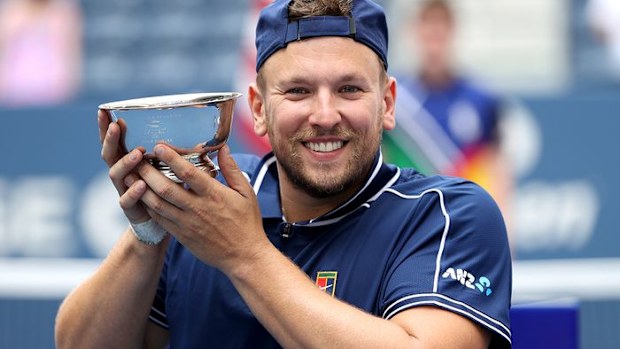 Dylan Alcott won the US Open in September to complete an historic Golden Slam. 