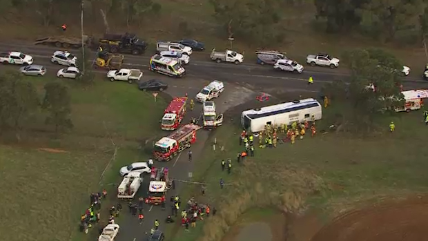 Graham Stanley was driving 45 students from Exford Primary School in Eynesbury when Jamie Gleeson's truck crashed into the back of his bus in May 2023 in Victoria.