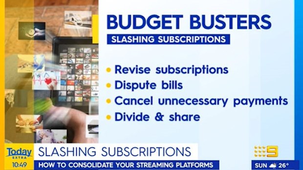 Budget leakage subscriptions