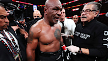 Mike Tyson post fight.