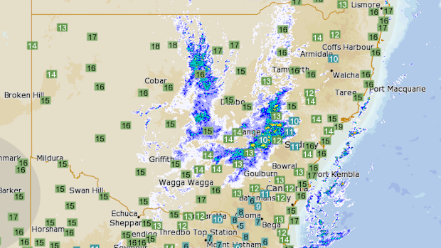 Inland parts of NSW could be hit by a thunderstorm today, with showers also predicted.