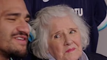 The Tuipulotu brothers were surprised by their grandmother.
