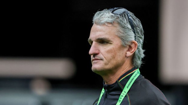 Head coach Ivan Cleary of the Penrith Panthers.