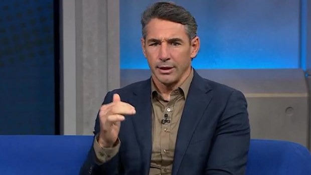 Billy Slater on the Sunday Footy Show