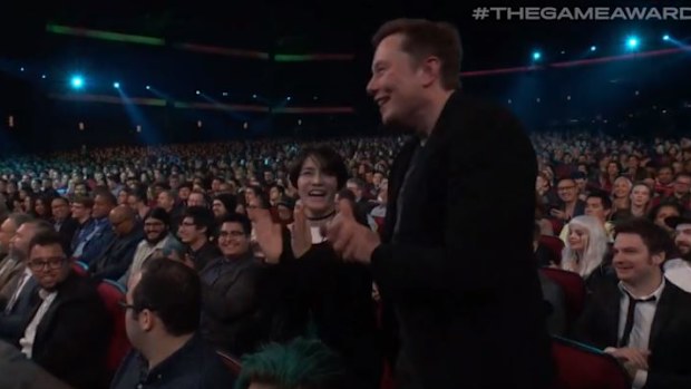 Elon Musk, Grimes, The Game Awards