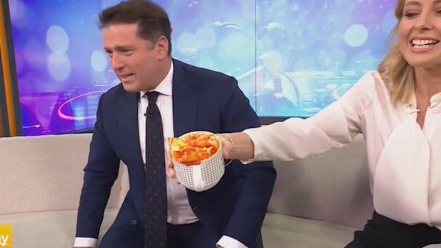 Karl can't resist ugly mug food