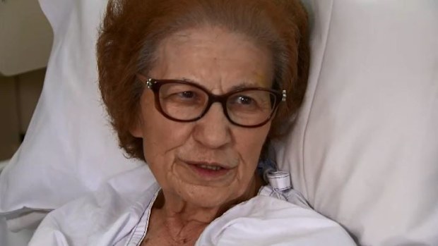 The grandmother was bashed at a restaurant.