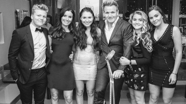 Tana Ramsay posts photo of a happy picture taken at daughter Megan's 18th when she was 20 weeks pregnant with baby Rocky, who they lost.